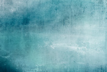 Grungy Blue Stained Canvas Background Or Texture