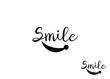 Smile logo design template vector. Happy smile vector logotype