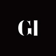 GI Logo Letter Initial Logo Designs Template