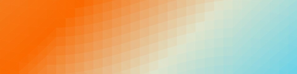 Orange Color Abstract trianglify Generative Art background illustration