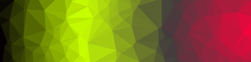 Rainbow Color Abstract trianglify Generative Art background illustration