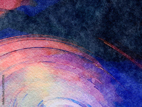 Contemporary abstraction wall art print, modern beautiful pattern background,...