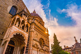 Fototapeta  - Church Basilica Santa Maria Maggiore in Bergamo, Citta Alta, Italy