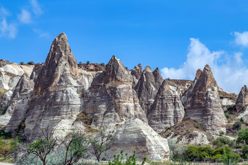 Wall Mural - Rose Valle Goreme spectacularly Cappadocia landscape, Turkey.