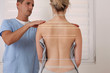 © dream@do - Scoliosis Spine Curve Anatomy, Posture Correction. Chiropractic treatment, Back pain relief.