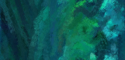 Poster - seamless pattern design. grunge abstract background with dark slate gray, teal green and light sea green color. can be used as wallpaper, texture or fabric fashion printing