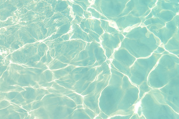 reflections on a surface of a water