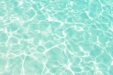 reflections on a surface of a water