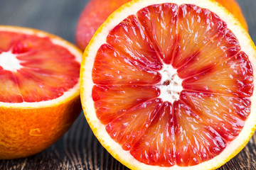 red orange fruit