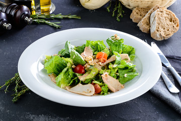 Sticker - Seafood Salad with Shrimps and Squid Rings