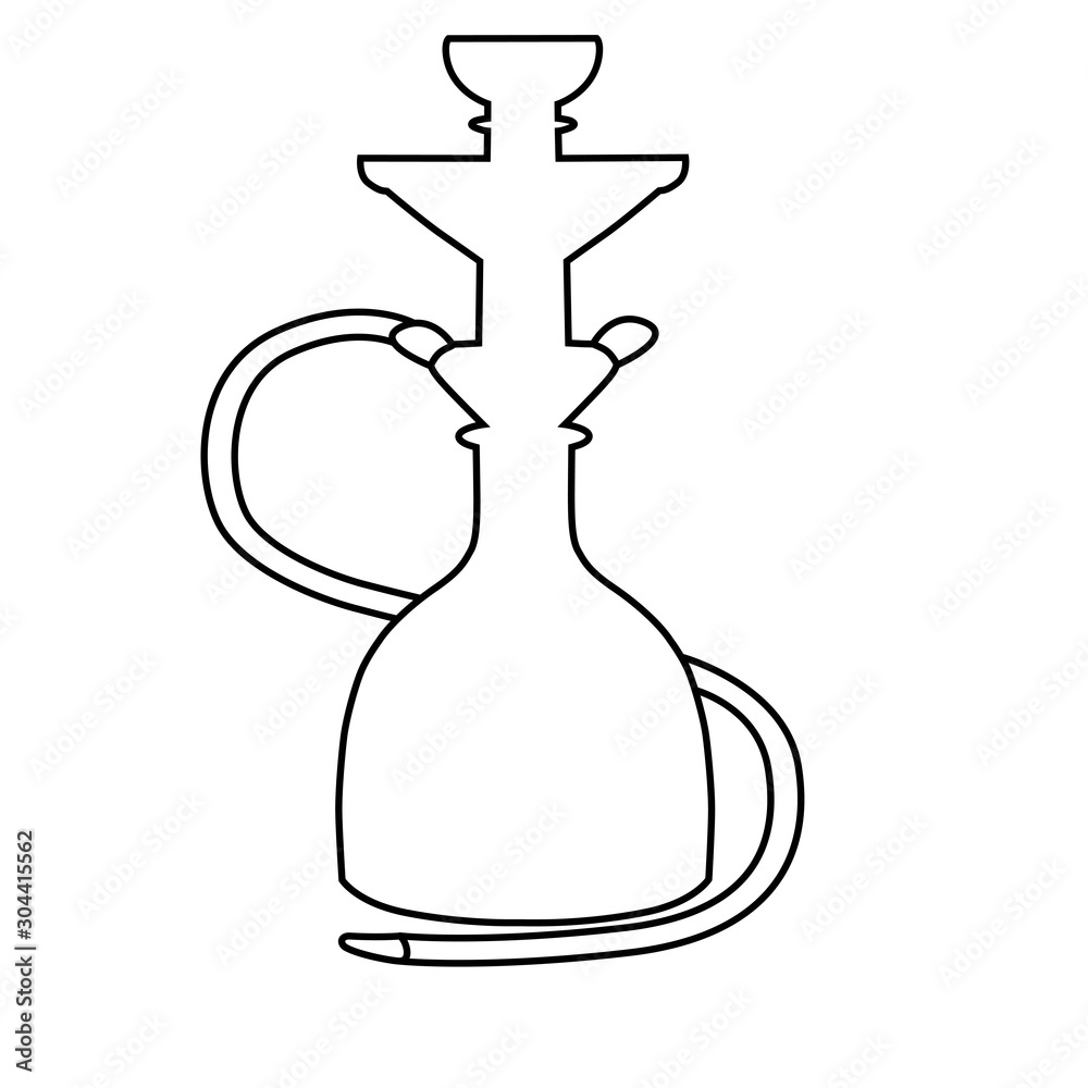colany coloring vector illustration isolated on white background Stock