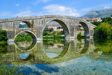 Wall Mural - The Arslanagic Bridge.