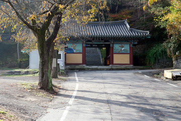 Wall Mural - Gwanchoksa Temple of South Korea