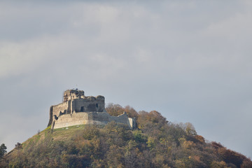 Wall Mural - old historical ruins of castle Kapusany Slovakia