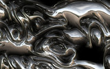 Fototapeta  - scifi abstract metal