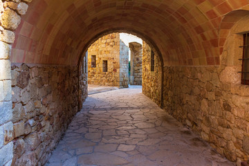 Wall Mural - A tour of the historic center of Pals