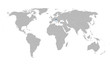 © infinetsoft - Austria highlighted blue on world map vector