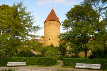 Poster - Park Fortress  Old Town Tallin