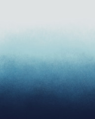 blue gradient watercolor grunge texture blank text space background,abstract dye deep blue to white 