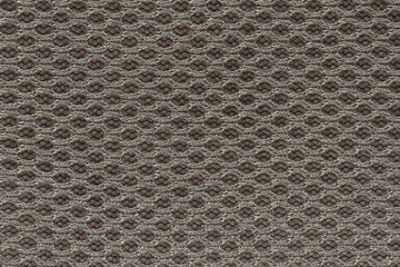 Gray silver athletic running shoe mesh macro texture background