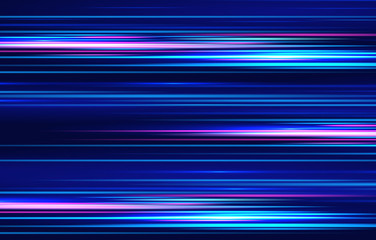 blue lines movement.