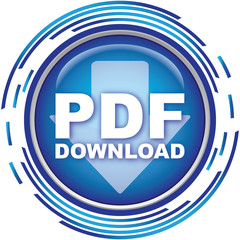 Canvas Print - pdf download icon