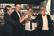 © Mongkolchon - business background of business party with business people toasting champagne togethet to celebrate success and happiness