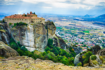 Wall Mural - Monastery of St. Stephen in Meteora, Greece