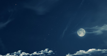 Wall Mural - big moon