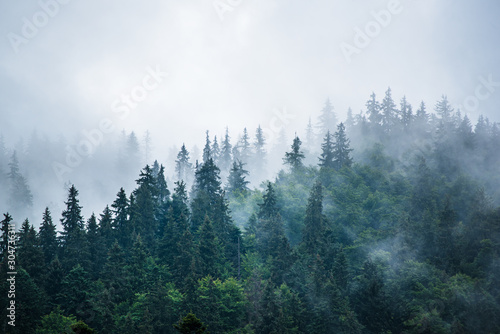  Obrazy przestrzenne   mglisty-krajobraz-gorski