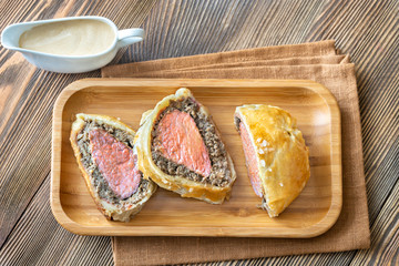 Sticker - Portion of beef Wellington