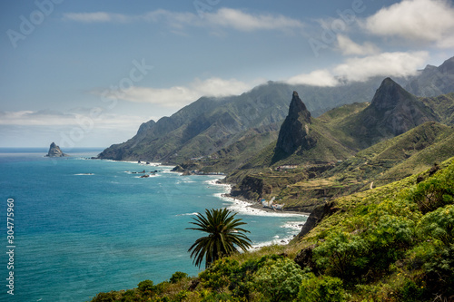 Cuadros en Lienzo North coast of Tenerife the biggest of Canary Islands