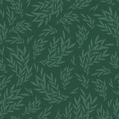 Wall Mural - Pattern Flower Leaf Plant