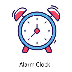 Poster - alarm clock vector