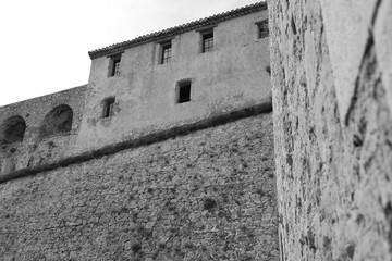 Wall Mural - old city wall of castle