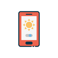 Poster - Isolated smartphone icon vector design