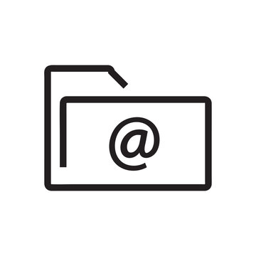 Folder icon vector isolated on background. Trendy sweet symbol. Pixel perfect. illustration EPS 10. - Vector