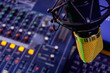 © jojokrap - Condenser microphone and equipment for recording music.