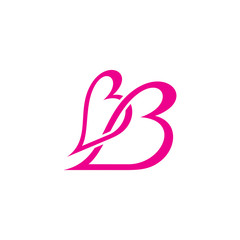 Wall Mural - BB Love Logo