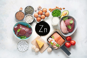 Sticker - Foods High in Zinc