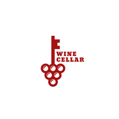 Wall Mural - Wine cellar logo