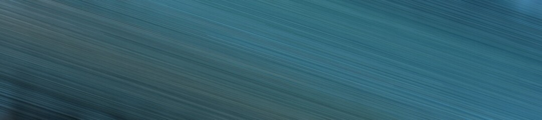 Aufkleber - abstract wide header background with teal blue, very dark blue and blue chill colors