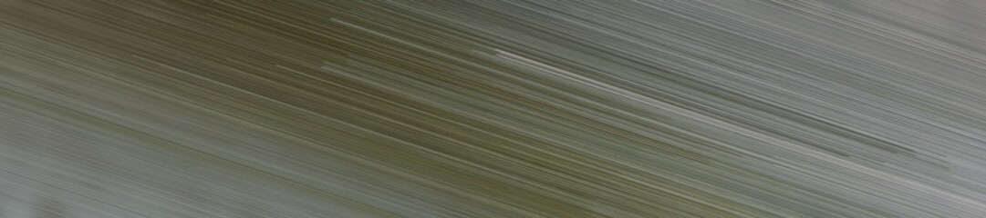 Aufkleber - wide header graphic with diagonal line design and dim gray, dark gray and very dark green colors and space for text or image