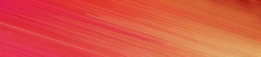 Aufkleber - wide banner graphic with diagonal line design and moderate red, sandy brown and peru colors and space for text or image