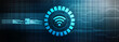 © deepagopi2011 - 2d illustration WiFi symbol  network