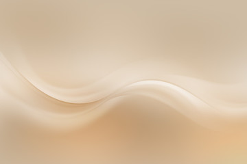 Wall Mural - Soft blurred brown waves background. Modern decoration of wall.