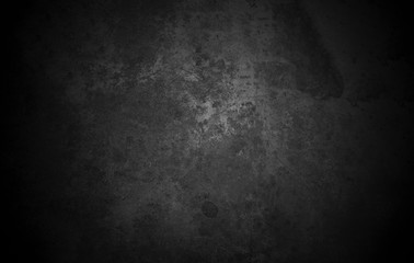 Old wall texture cement dark black gray  background abstract grey color design are light with white gradient background.