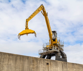 Wall Mural - quay crane