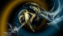 4K Loop With A Fractal Flame Or Apophysis For Screensavers, Mod Motion Graphics Or Science Fiction Backgrounds.