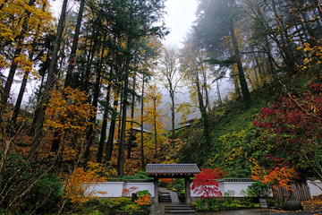 Sticker - Japanese Garden Gate wide